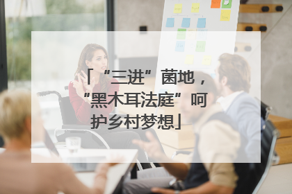 “三进”菌地，“黑木耳法庭”呵护乡村梦想