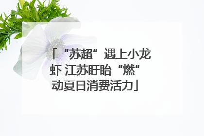 “苏超”遇上小龙虾 江苏盱眙“燃”动夏日消费活力