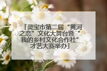 灵宝市第二届“黄河之恋”文化大舞台暨“我的乡村文化合作社”才艺大赛举办