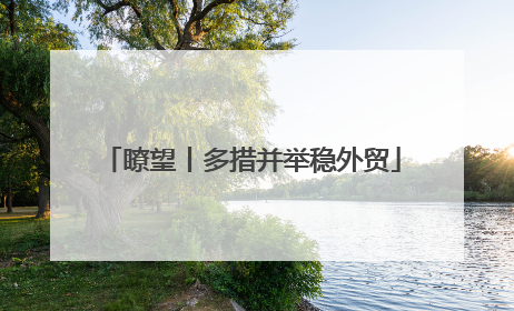 瞭望丨多措并举稳外贸