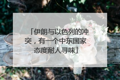 伊朗与以色列的冲突，有一个中东国家态度耐人寻味