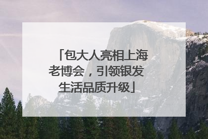 包大人亮相上海老博会，引领银发生活品质升级