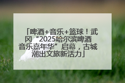 啤酒+音乐+篮球！武冈“2025哈尔滨啤酒音乐嘉年华”启幕，古城潮出文旅新活力