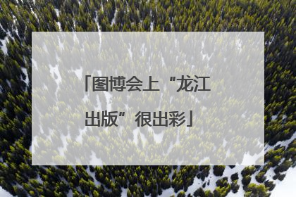 图博会上“龙江出版”很出彩