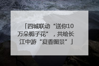 四城联动“送你10万朵栀子花”，共绘长江中游“夏香图景”