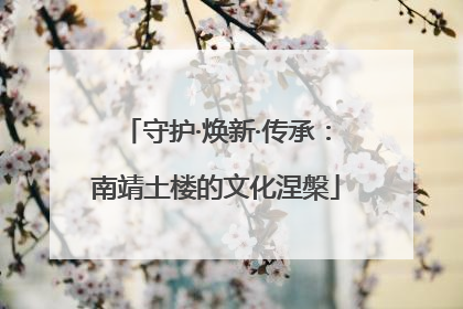 守护·焕新·传承：南靖土楼的文化涅槃
