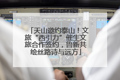 天山邀约泰山！文旅“西引力”催生文旅合作签约，鲁新共绘丝路诗与远方