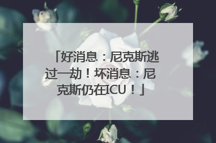 好消息：尼克斯逃过一劫！坏消息：尼克斯仍在ICU！