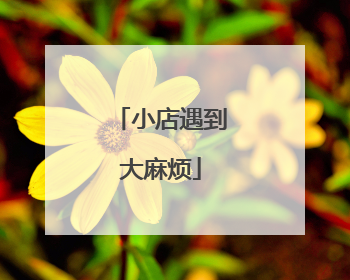 小店遇到大麻烦