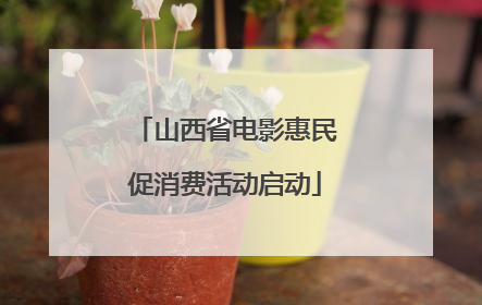 山西省电影惠民促消费活动启动