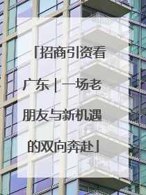 招商引资看广东｜一场老朋友与新机遇的双向奔赴