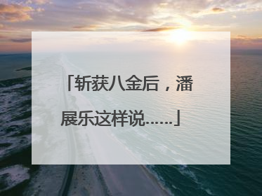 斩获八金后，潘展乐这样说……