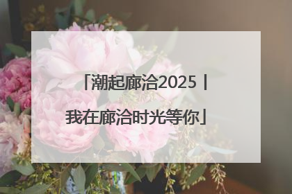 潮起廊洽2025丨我在廊洽时光等你