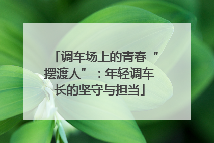调车场上的青春“摆渡人”：年轻调车长的坚守与担当